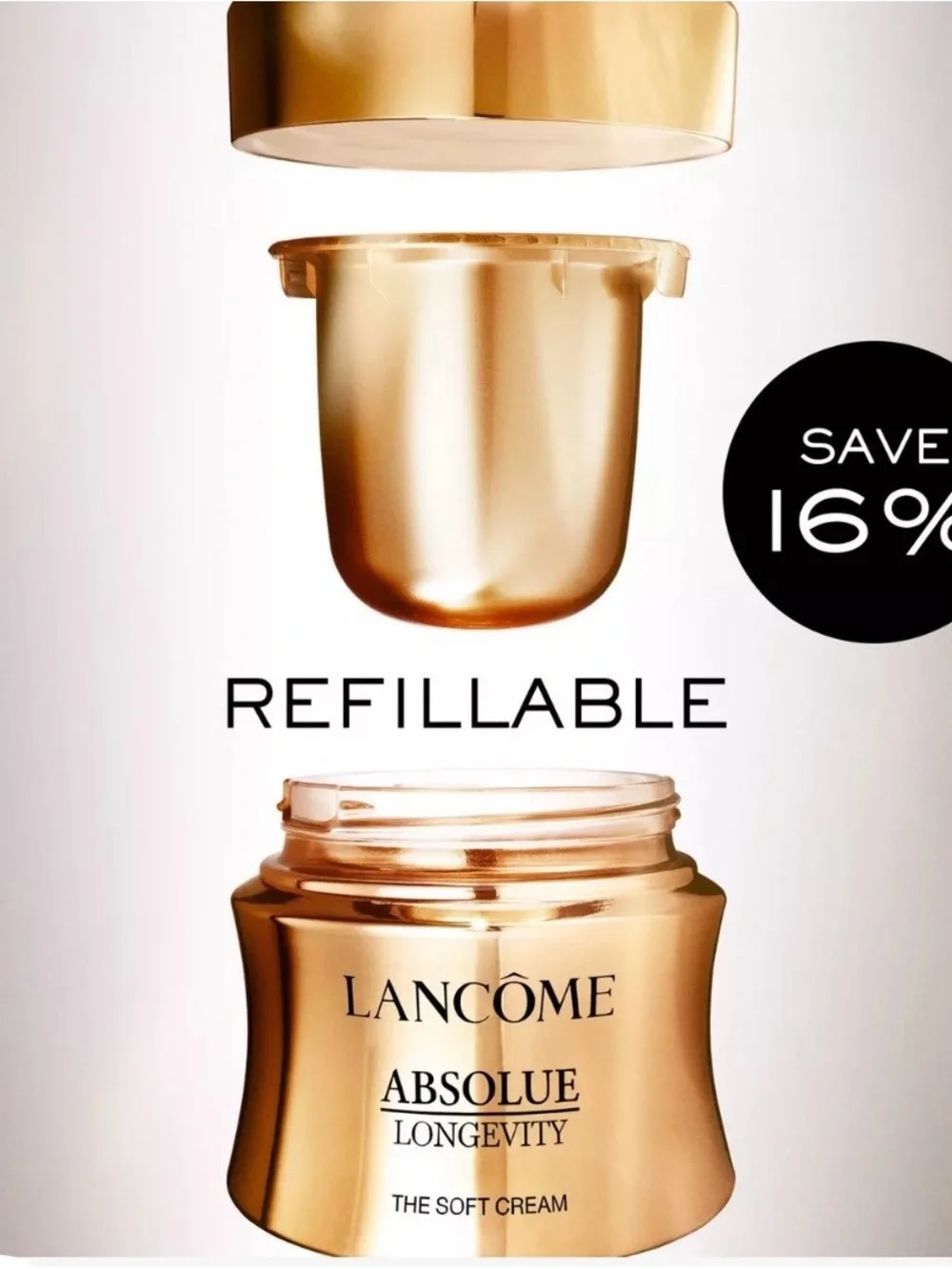 Lancôme Absolue Longevity Soft Cream - White